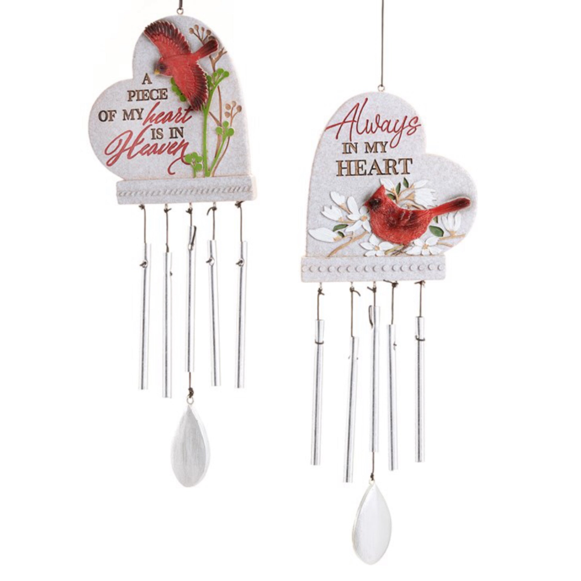 Cardinal Wind Chime