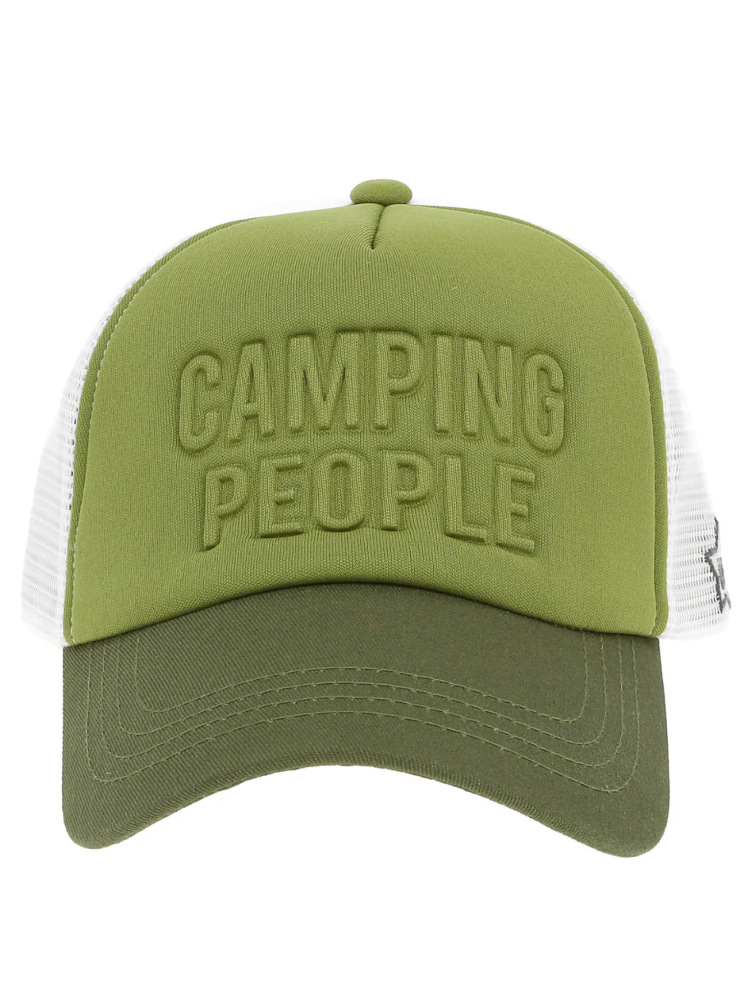 Camping People Moss Green Adjustable Hat