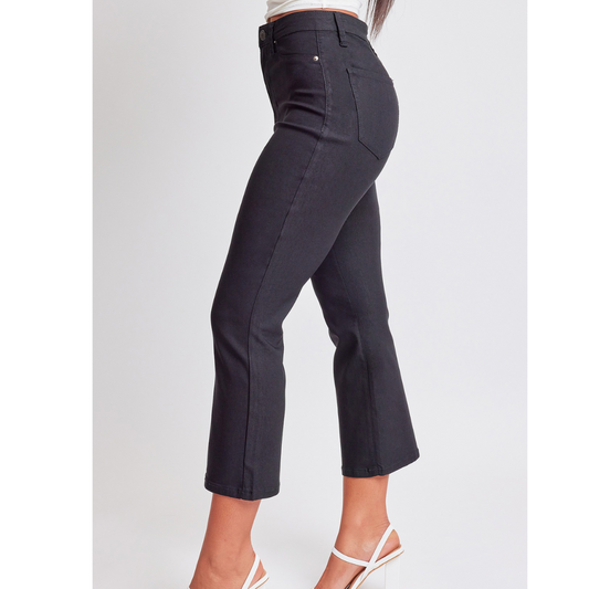 YMI Junior Hyperstretch Cropped Kick Flare Pants