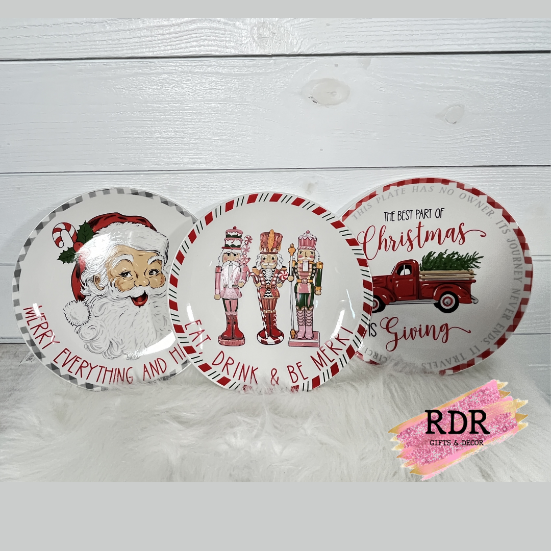 Simply Southern Holiday Plates