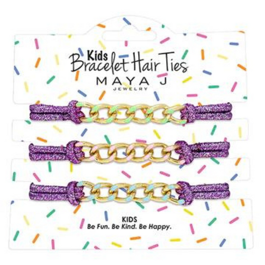 Maya J Kids Bracelet Hair Ties