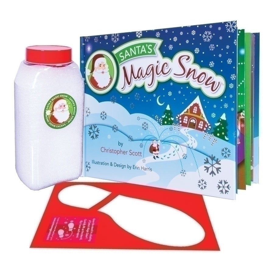 Santa's Magic Snow Book With Snow Kit