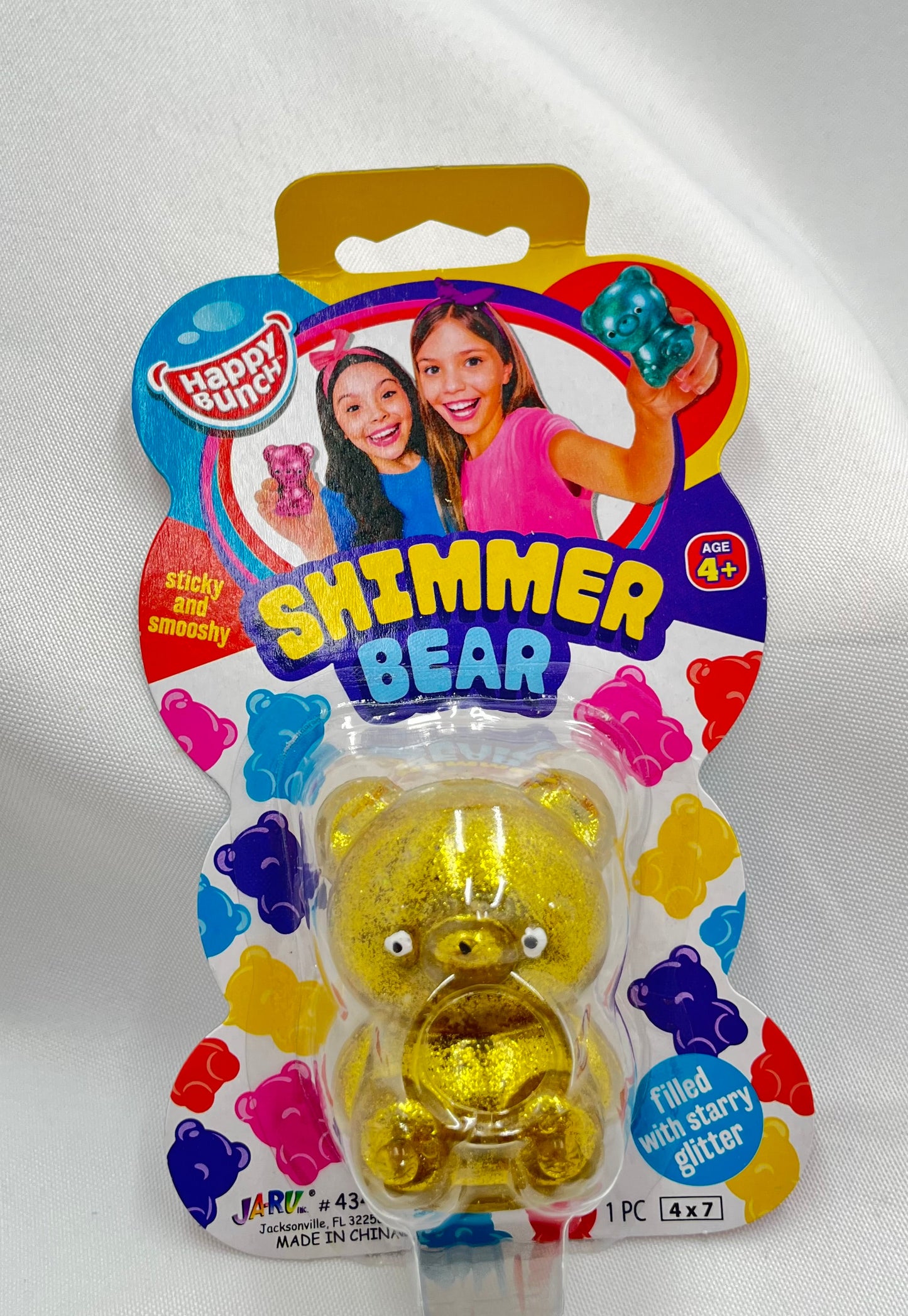 Shimmer Bear Squeeze Toy