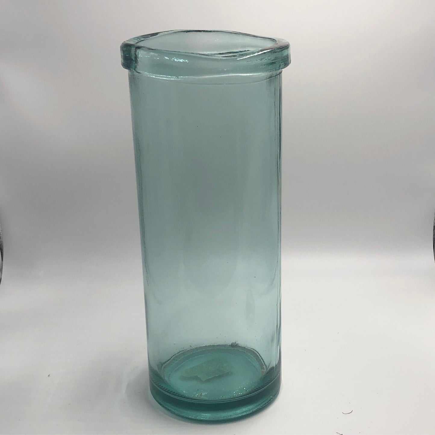 Tall Cylinder Glass Vase