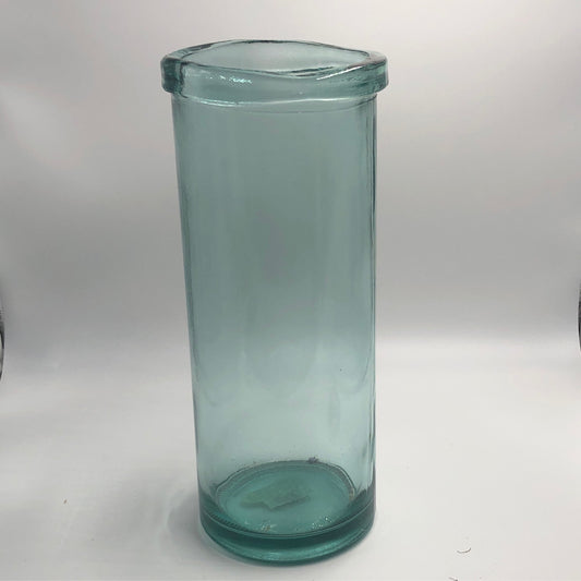 Tall Cylinder Glass Vase