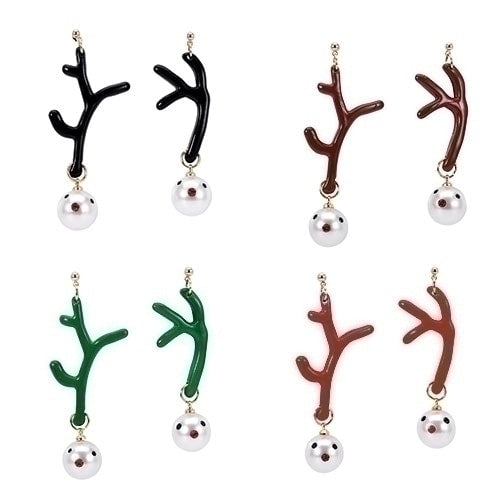 Reindeer Antler Earrings