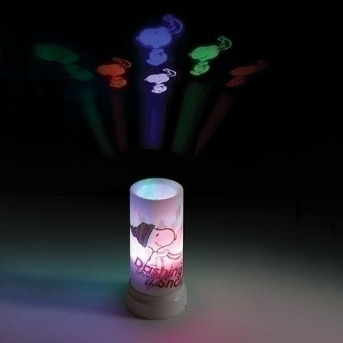 Christmas Snoopy Projecting Candle