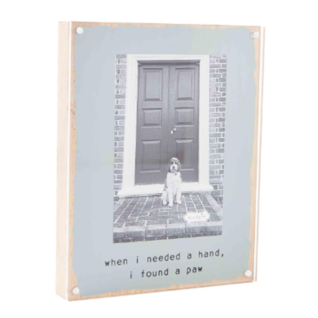 Mud Pie Acrylic Dog Frame