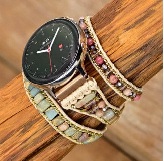 Cape Diablo Samsung Galaxy Watch Strap-Sweet Jasper