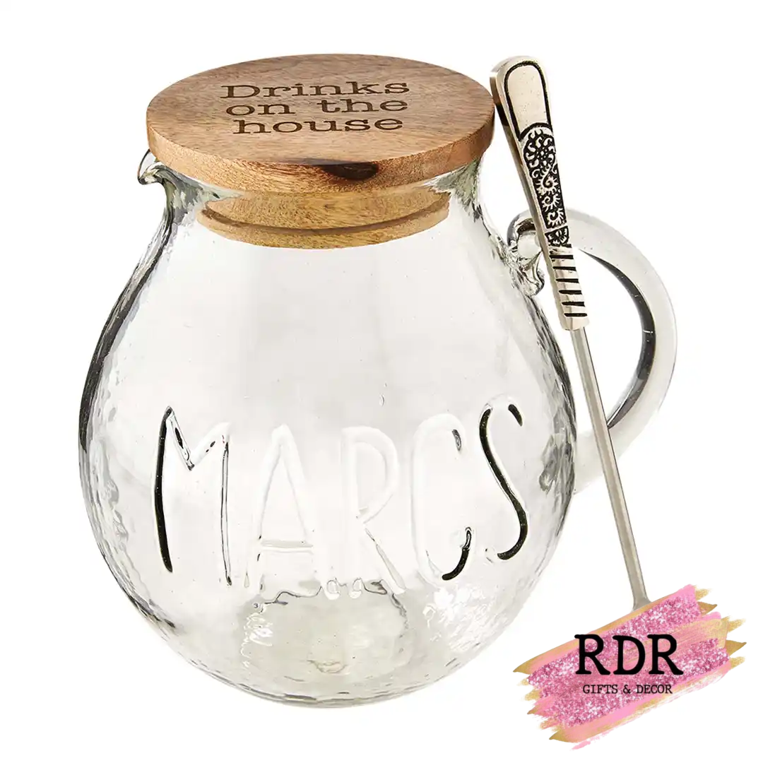 Glass Margarita Pitcher Set