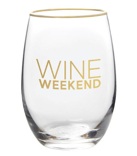 Stemless Wine Glass