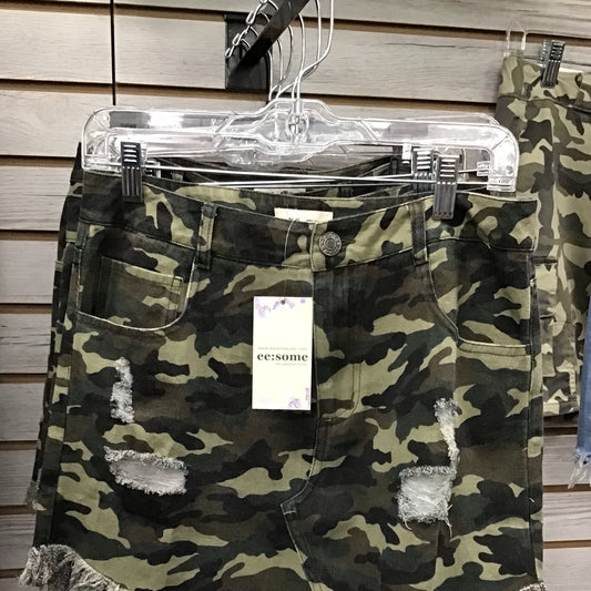 Camo Mini Skirt
