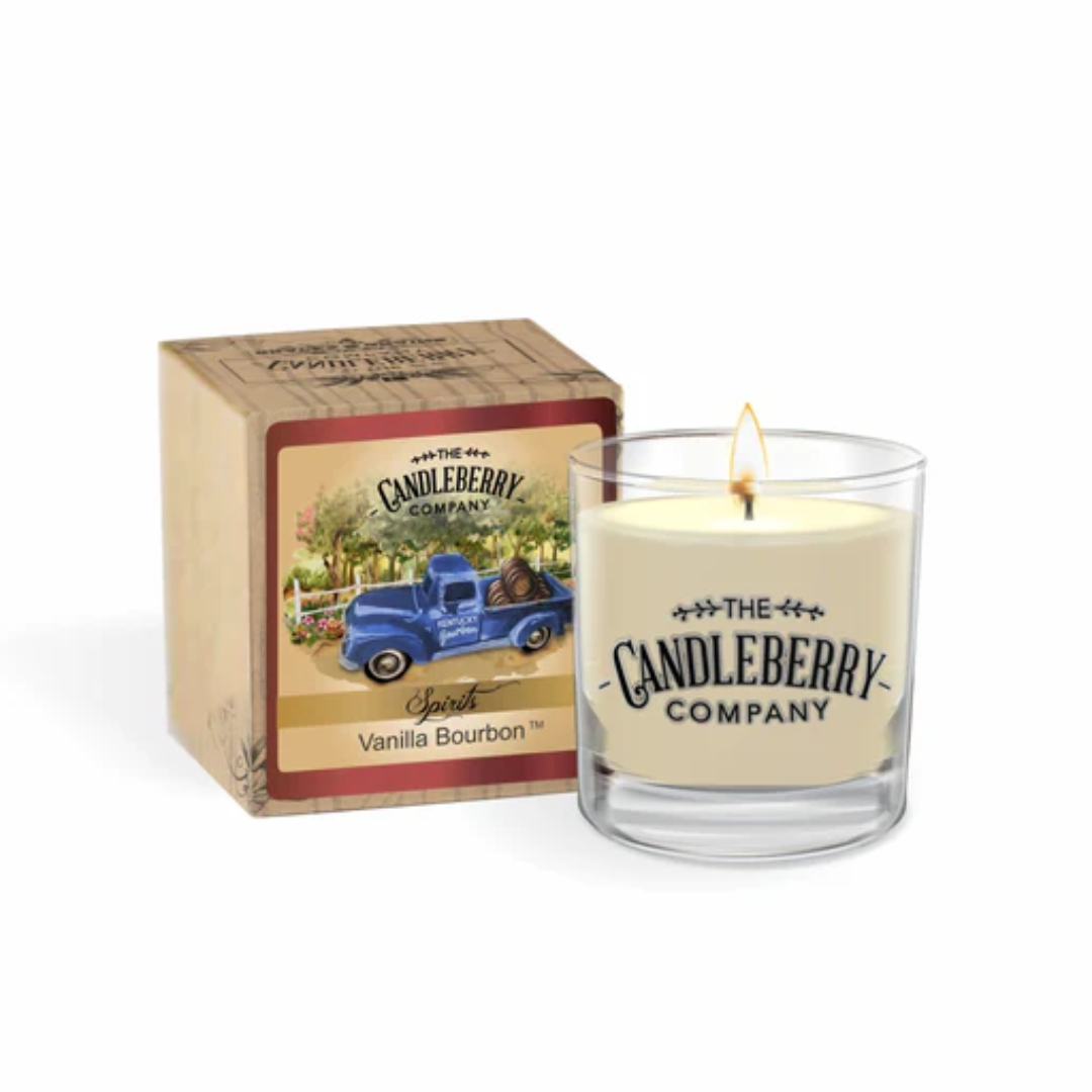 The Candleberry Company- Bourbon Spirits Collection Candles