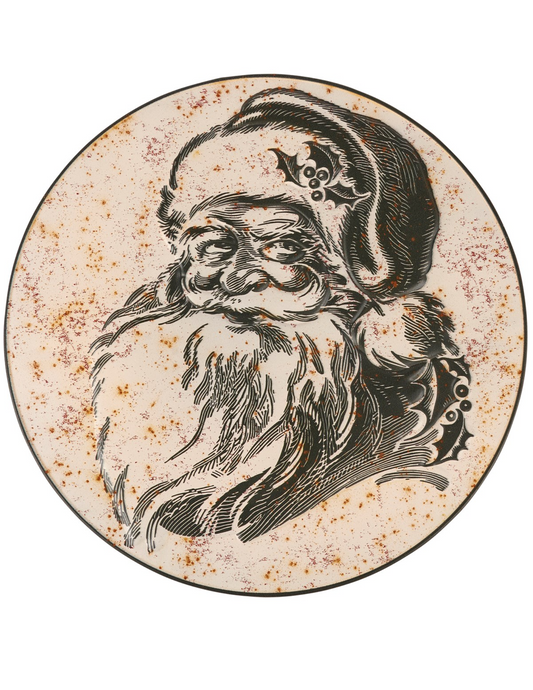 Vintage Santa Wall Decor