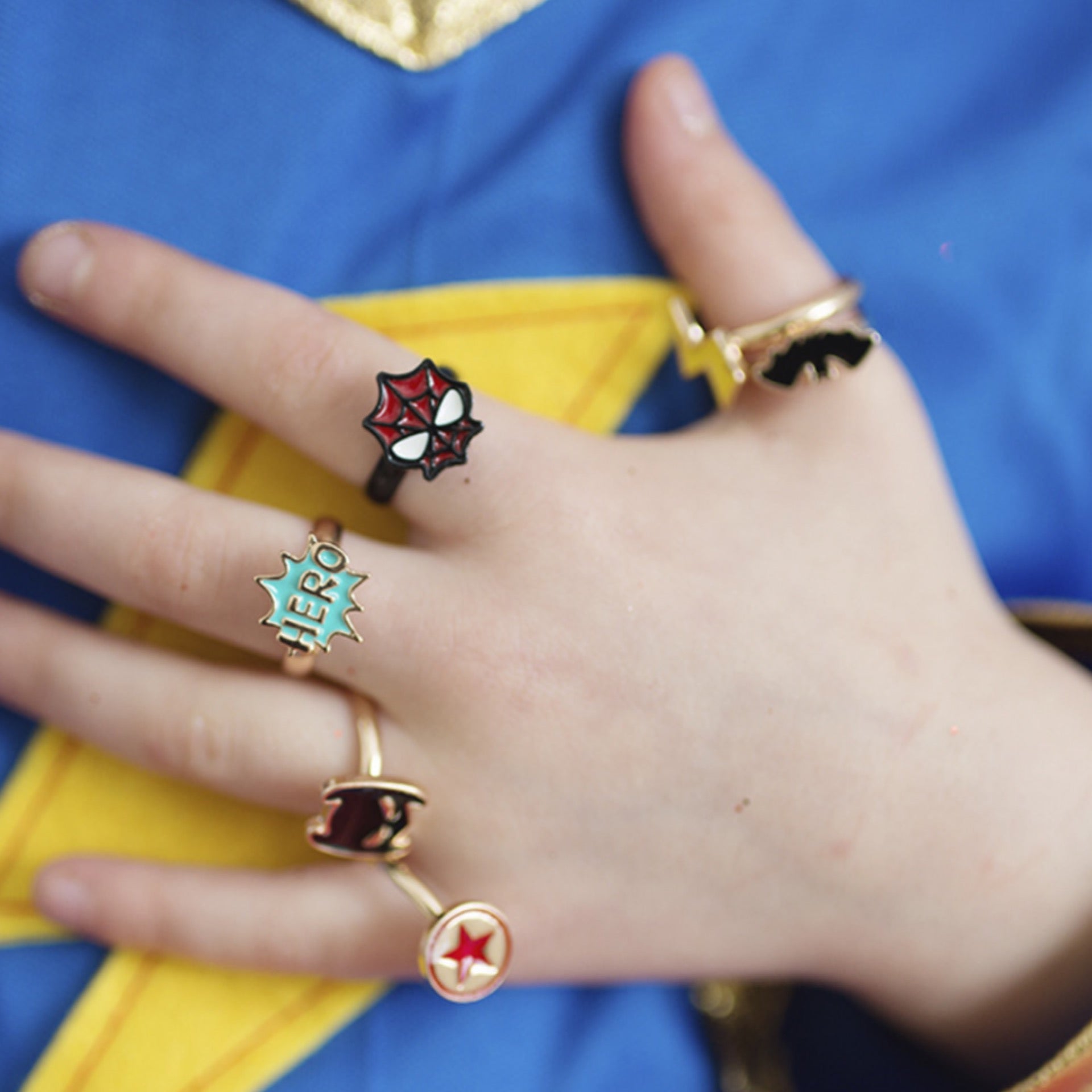 Assorted Super Hero Ring