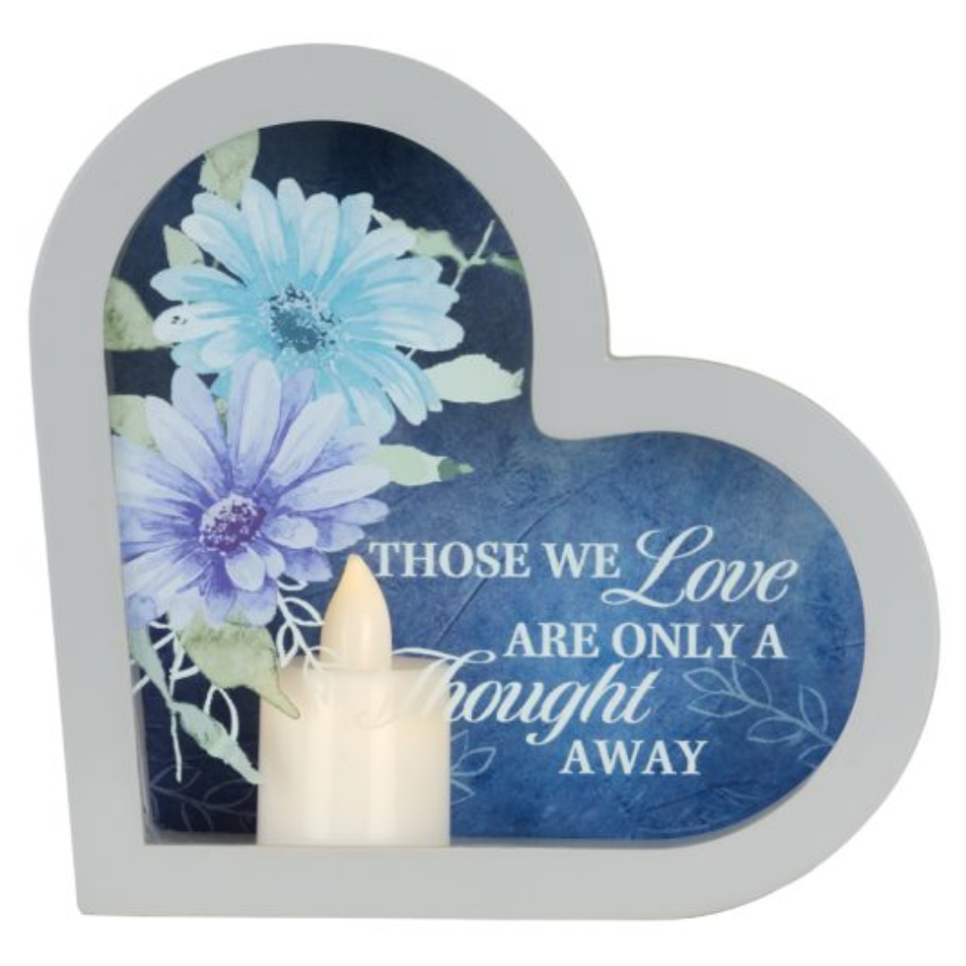 Those We Love Small Heart Shadow Box Lantern