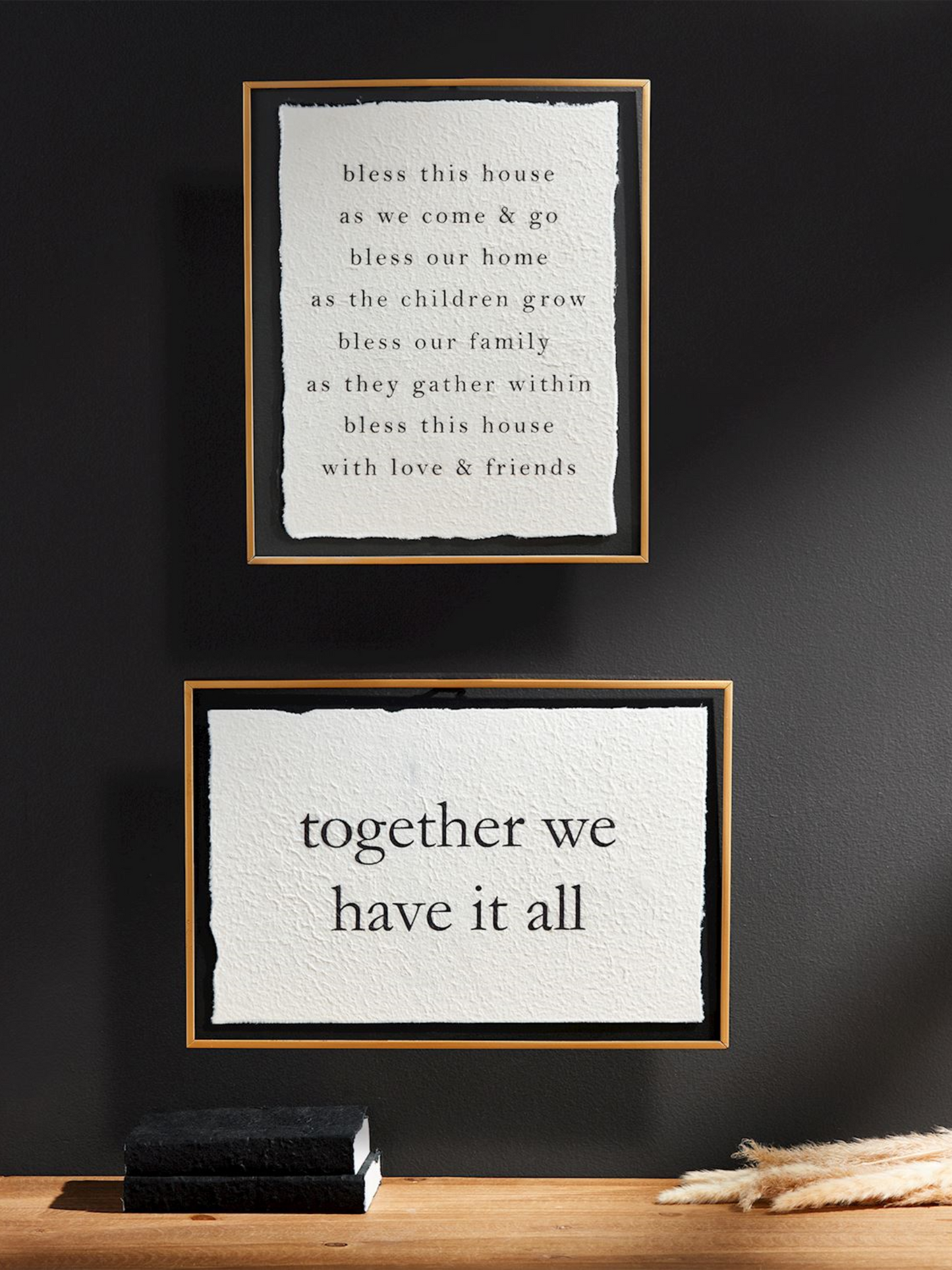 Mud Pie Brass Wall Plaque