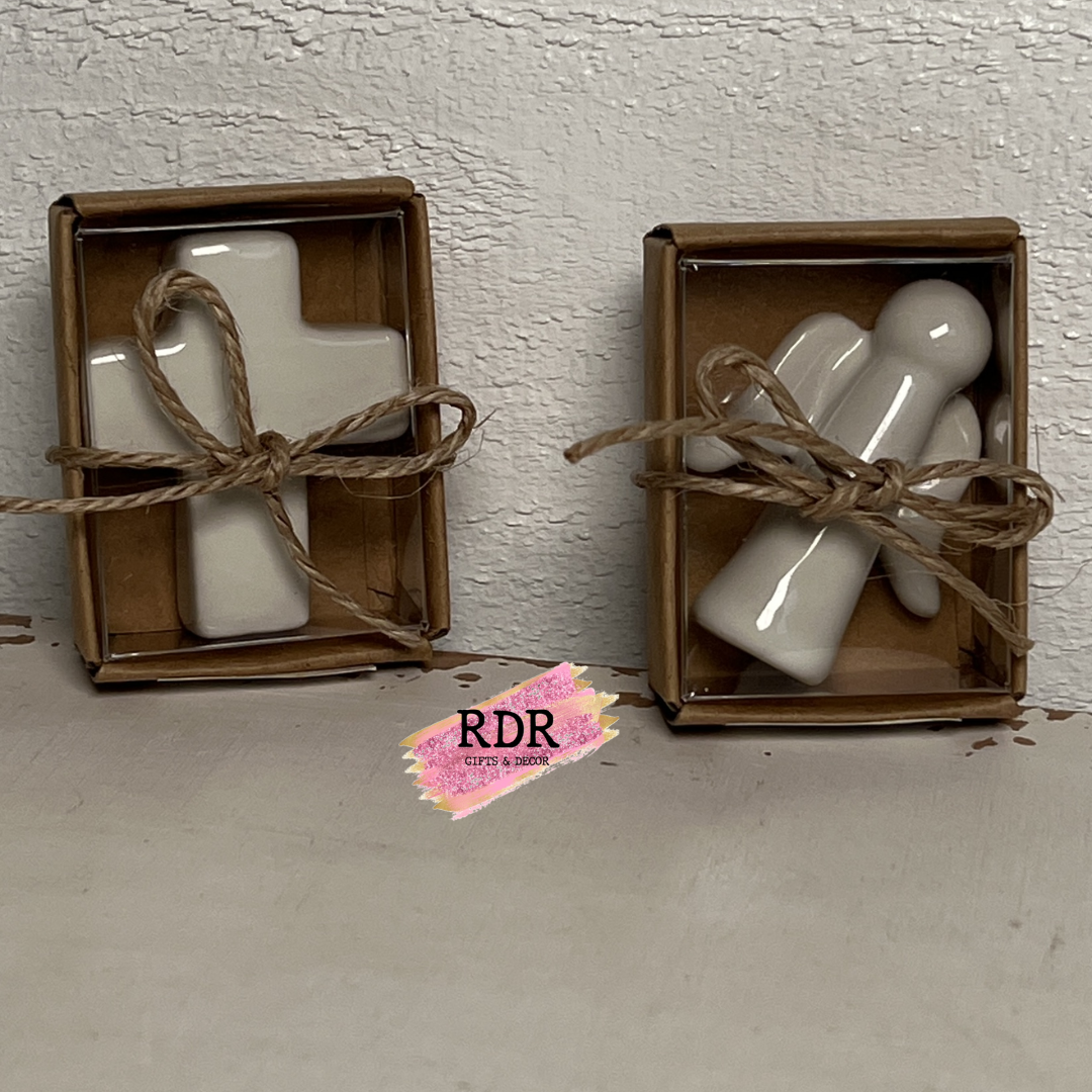 Ceramic Faith Pocket Figure