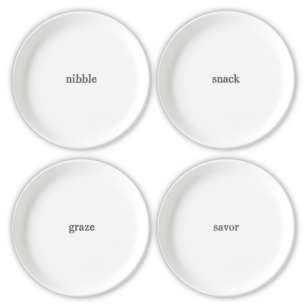 Appetizer Plates - Set of 4