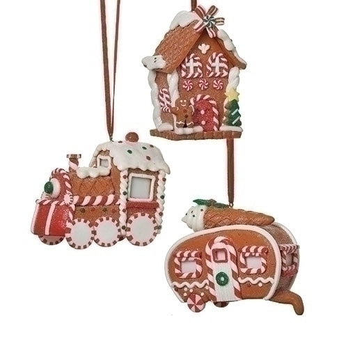 Gingerbread Hanging Ornament- Assorted