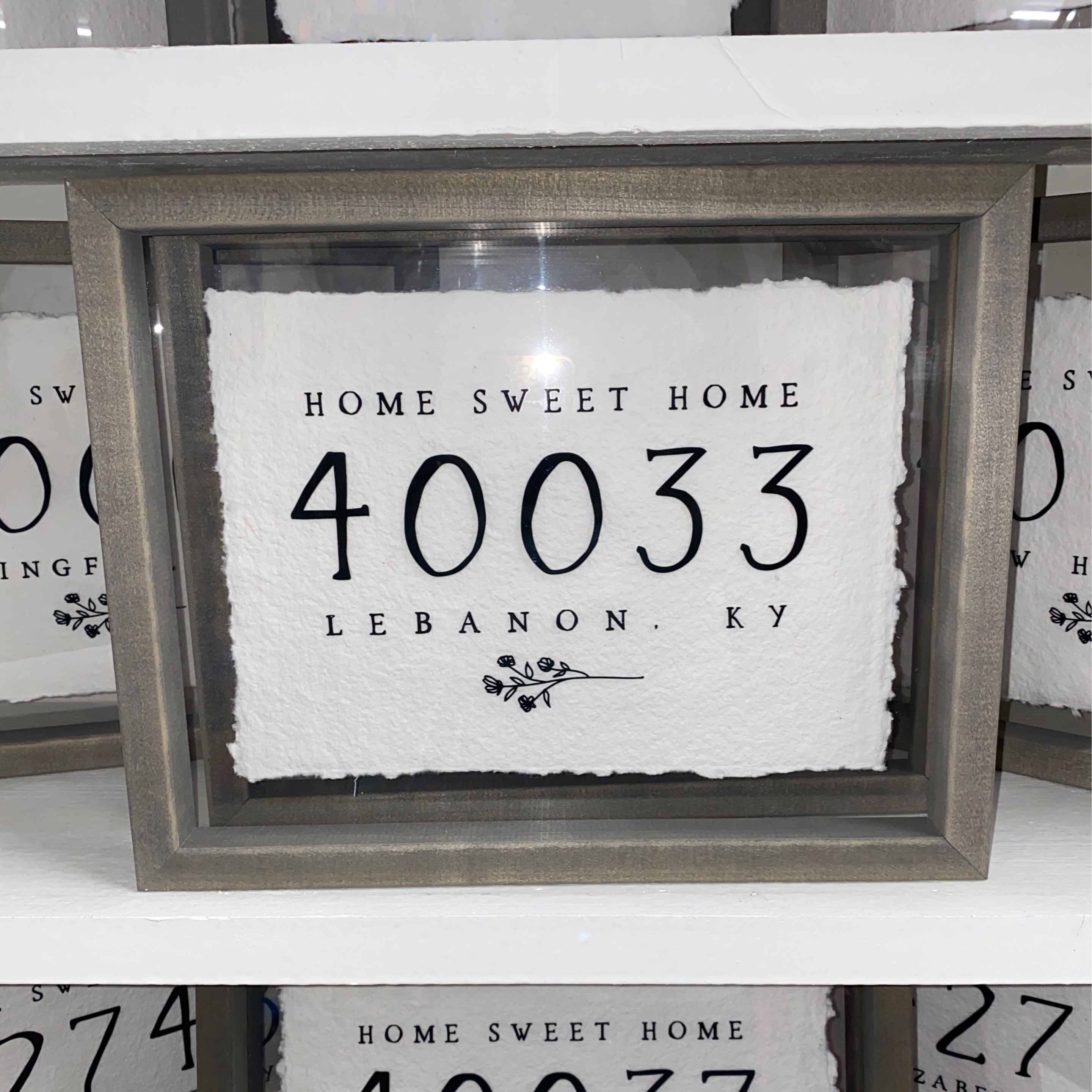 Home Zip Code Signs Home Sweet Home Zip Code Sign – Rachelle Danielle Rose Gifts & Decor