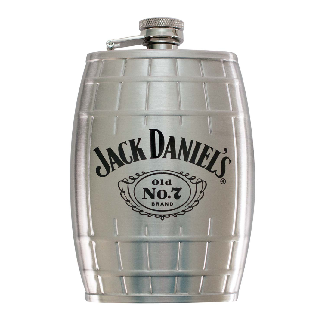 Jack Daniels Ribbed Flask