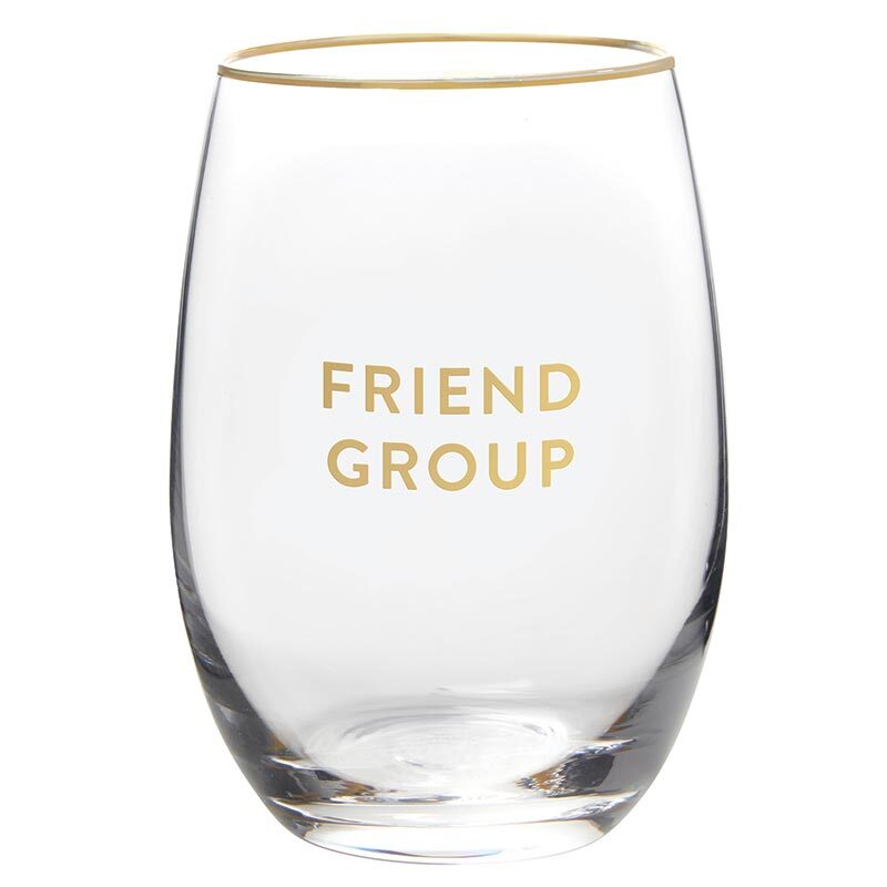 Stemless Wine Glass