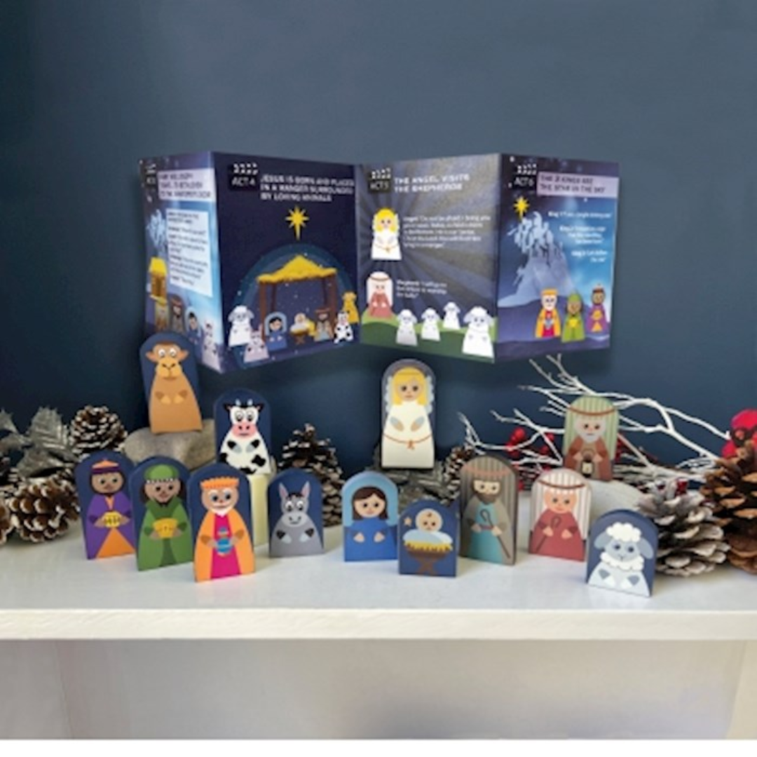 Nativity Wooden Figure Set