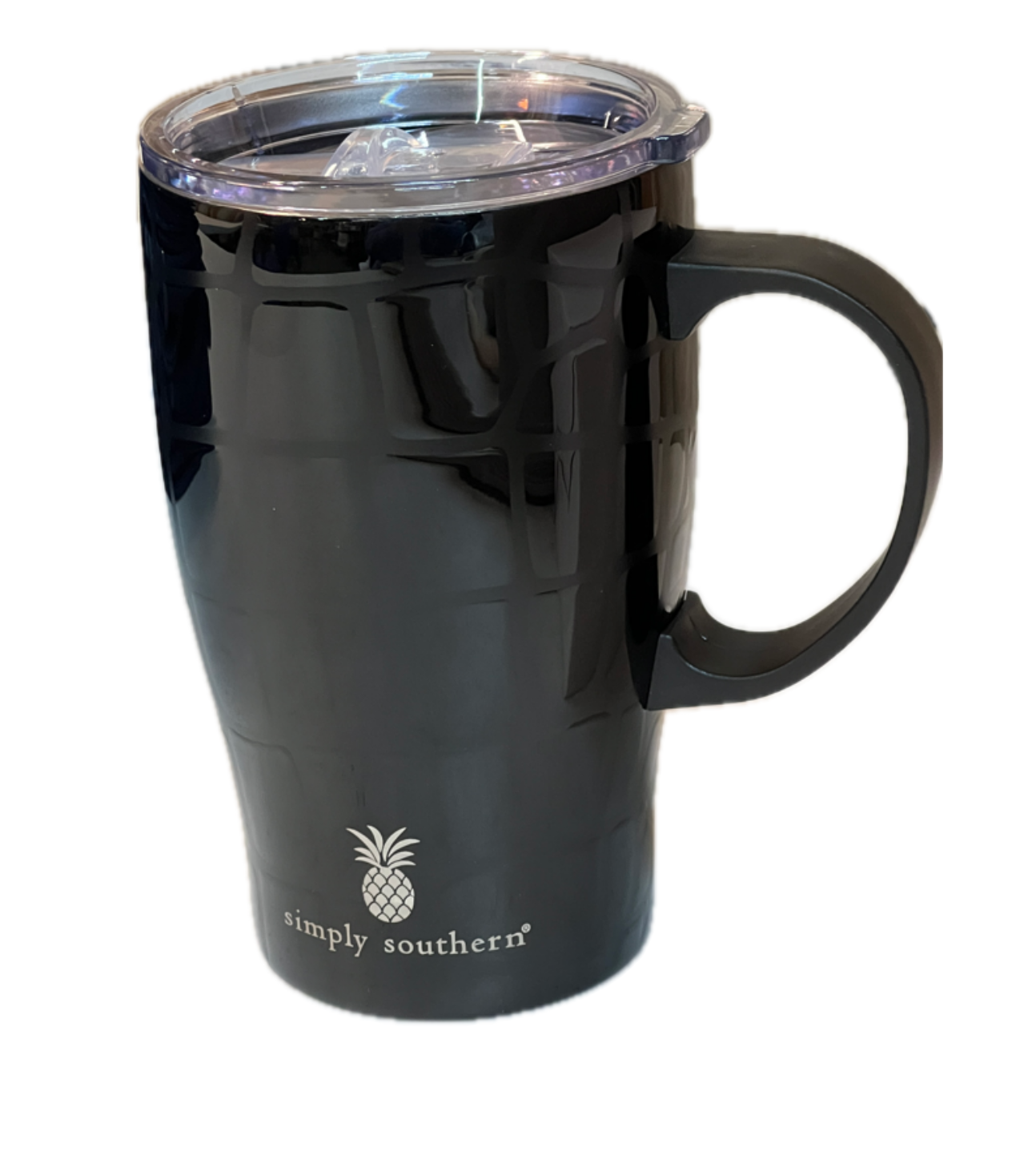Simply Southern Black Tumbler