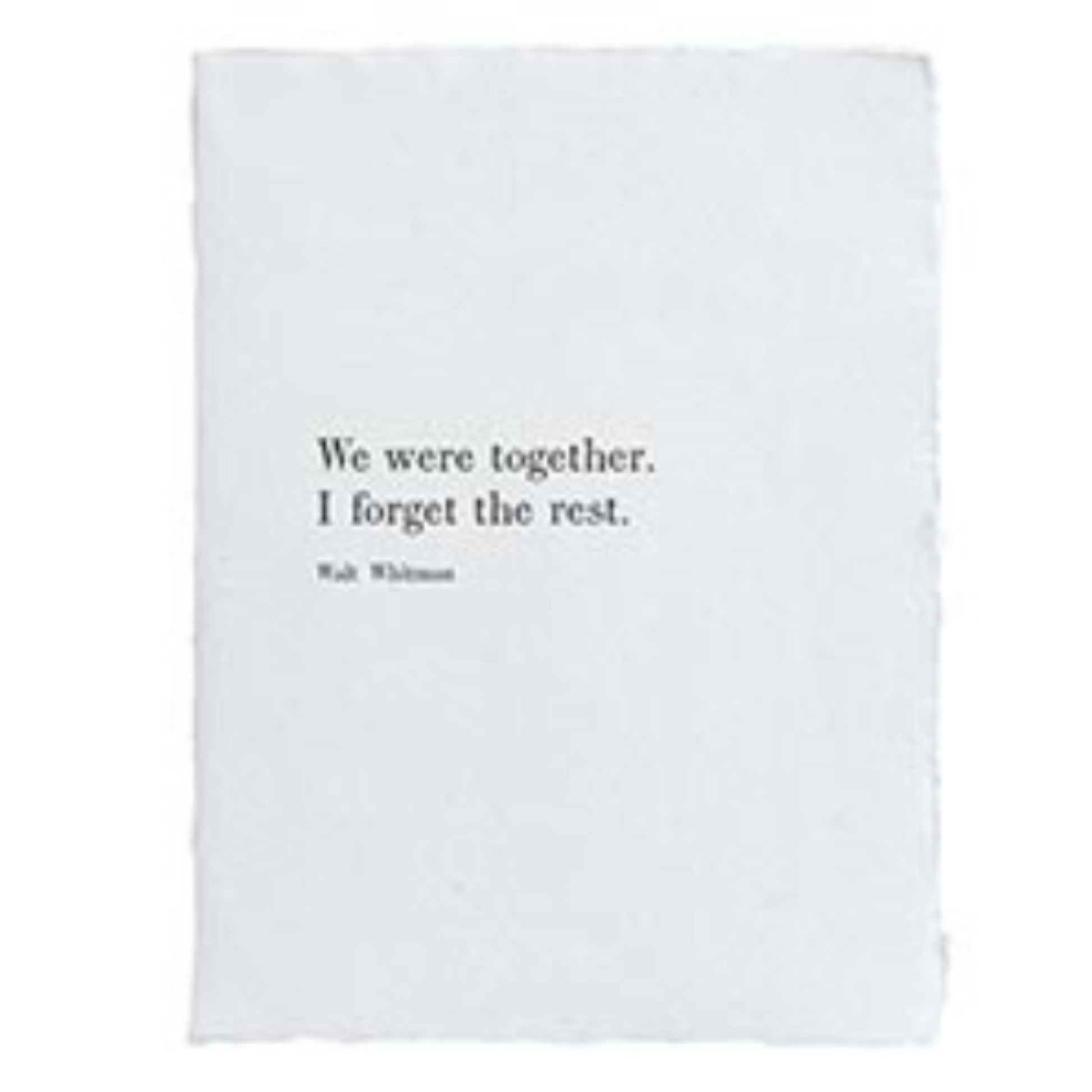 We Were Together Journal