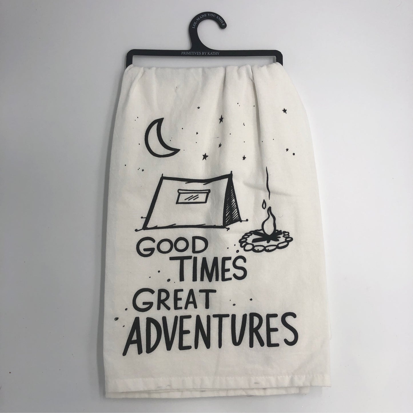 Good Times Great Adventures Tea Towel