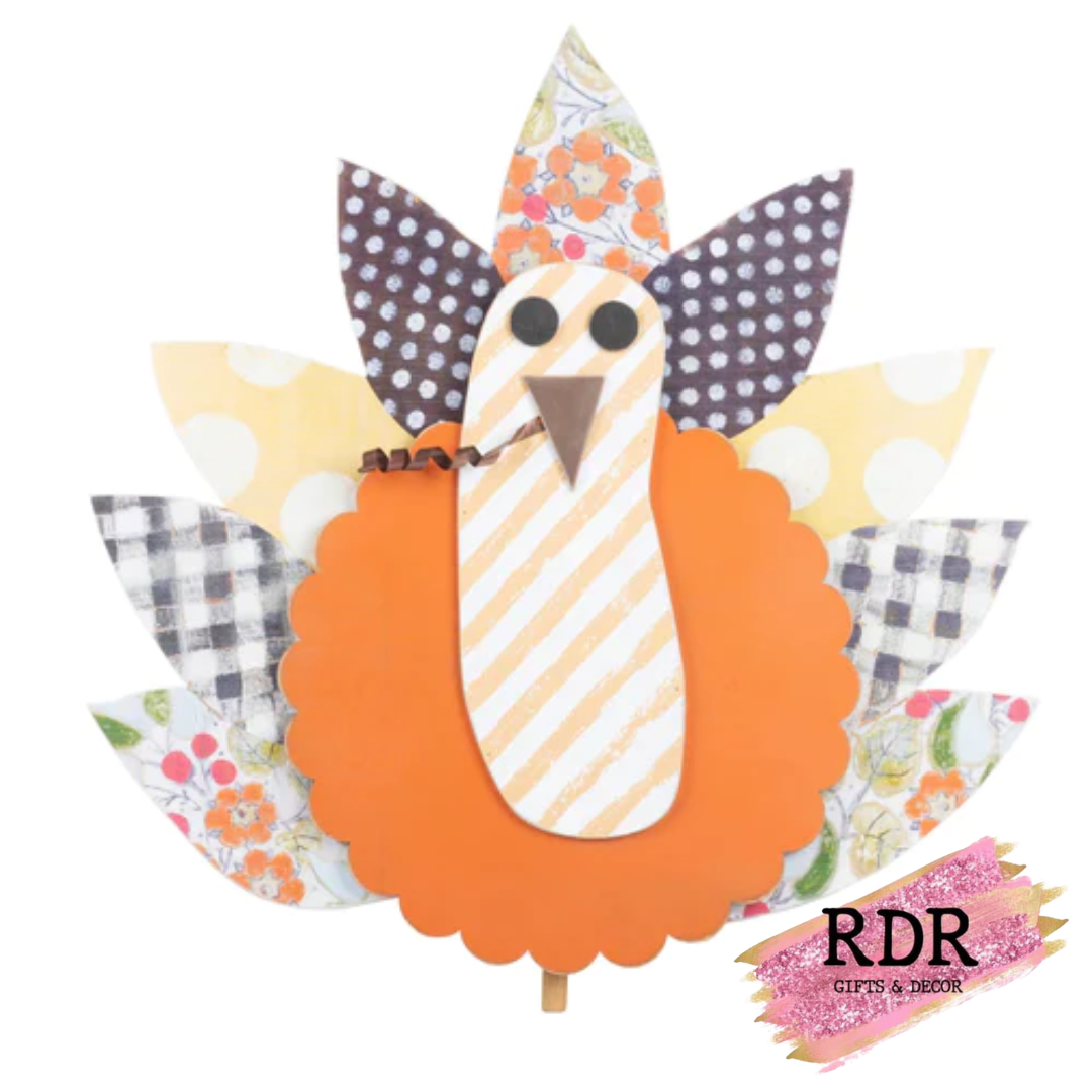 Turkey Wooden Topper