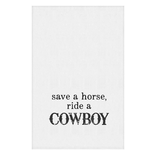 Ride A Cowboy Towel