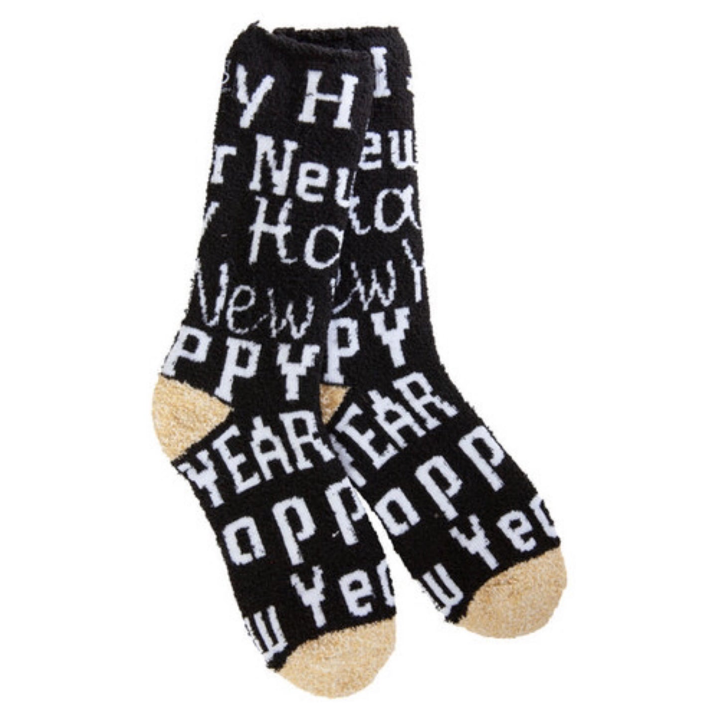 Worlds Softest Socks Cozy Collection Cozy Crew Happy New Year-777