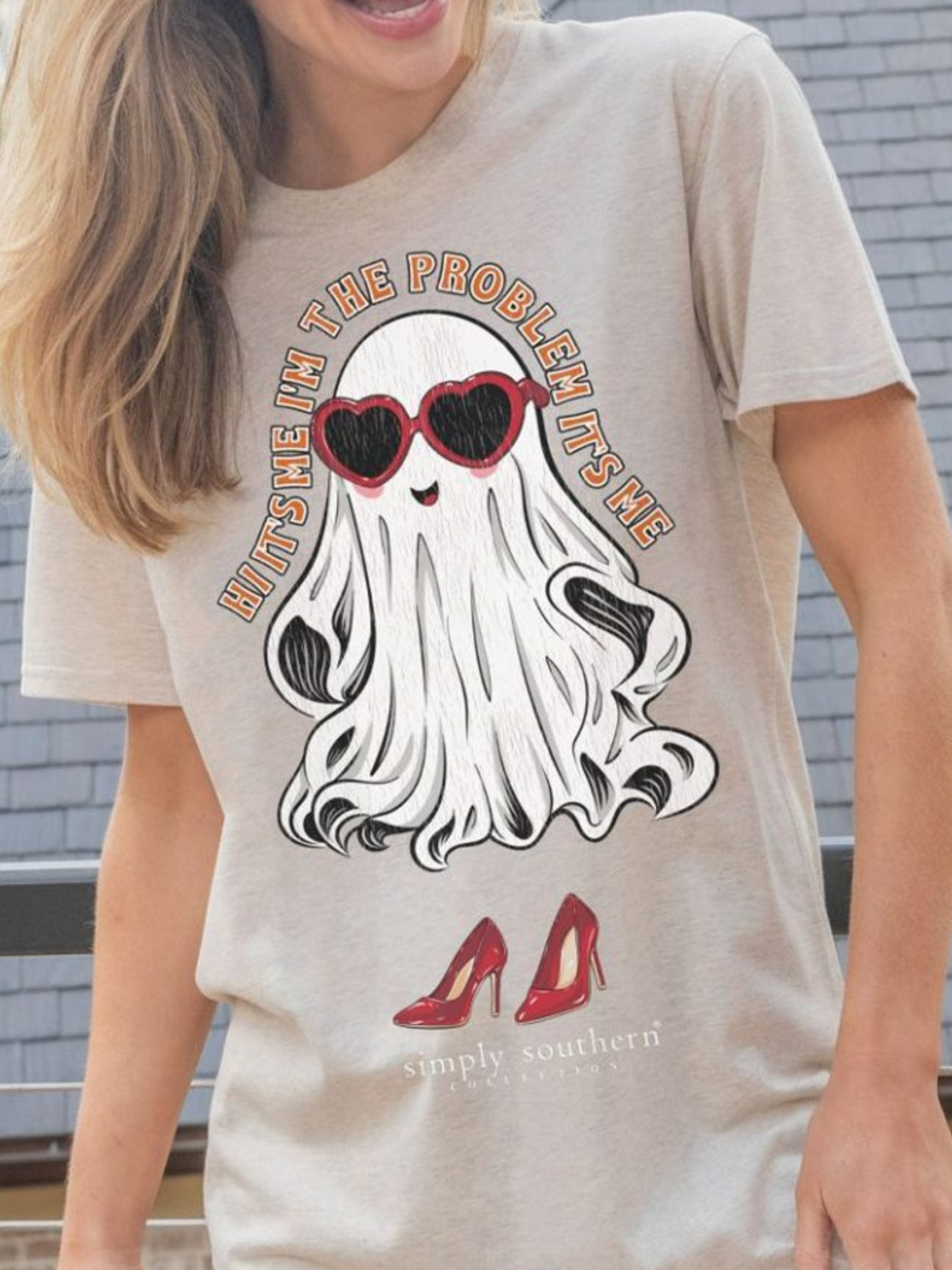 Simply Southern I'm The Problem Ghost Shirt