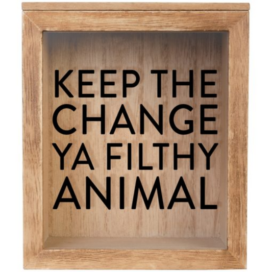 Keep The Change Wood Bank