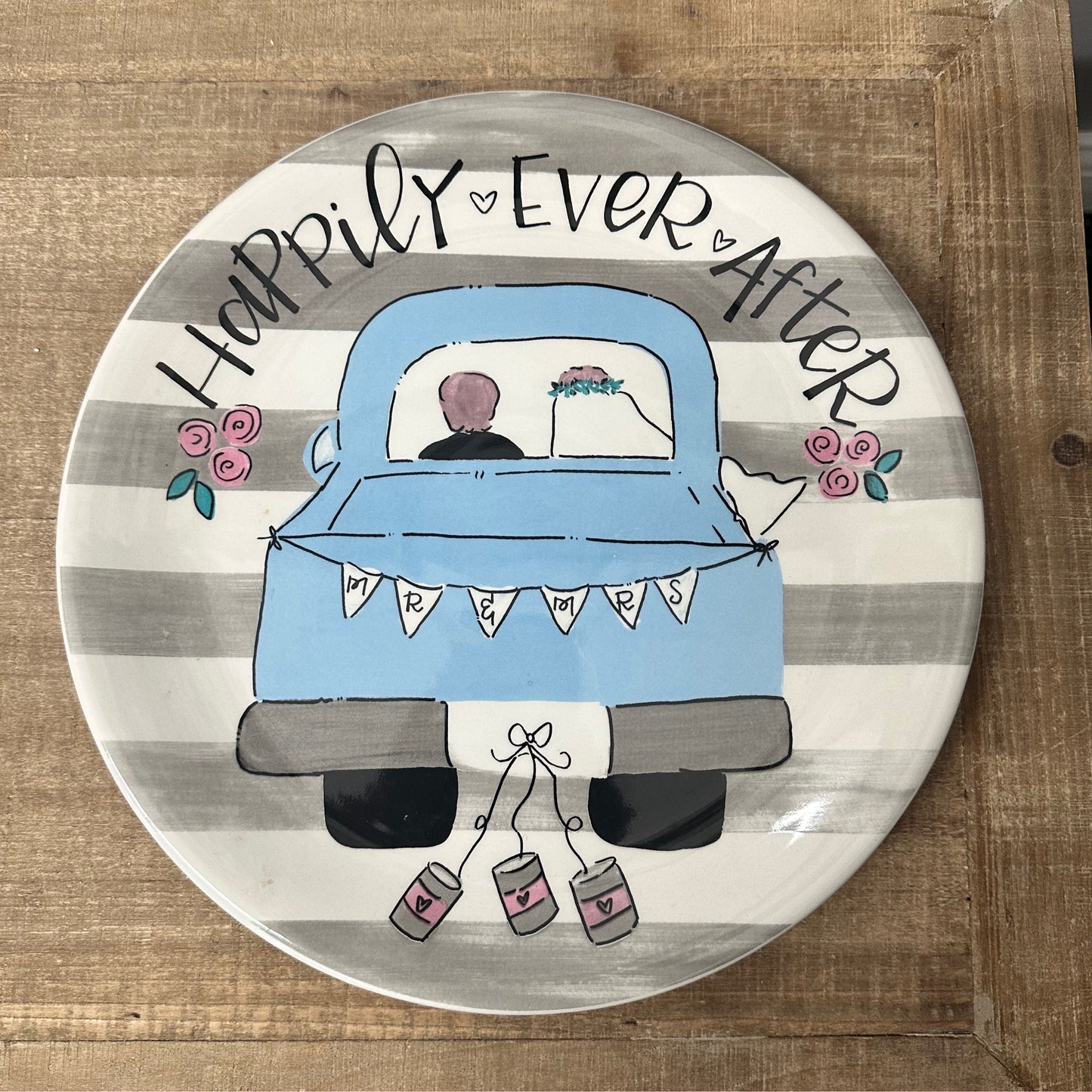 Ceramic Wedding Plate