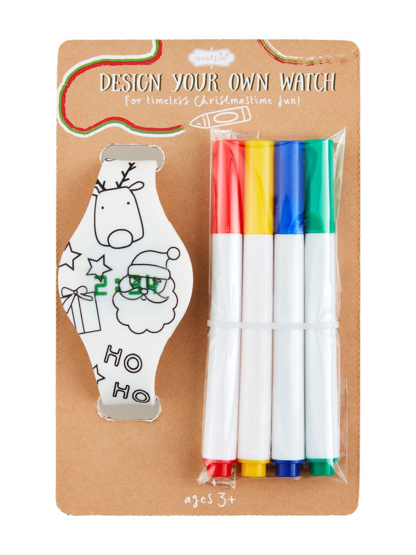 Mud Pie Children Girl Christmas DIY Watch