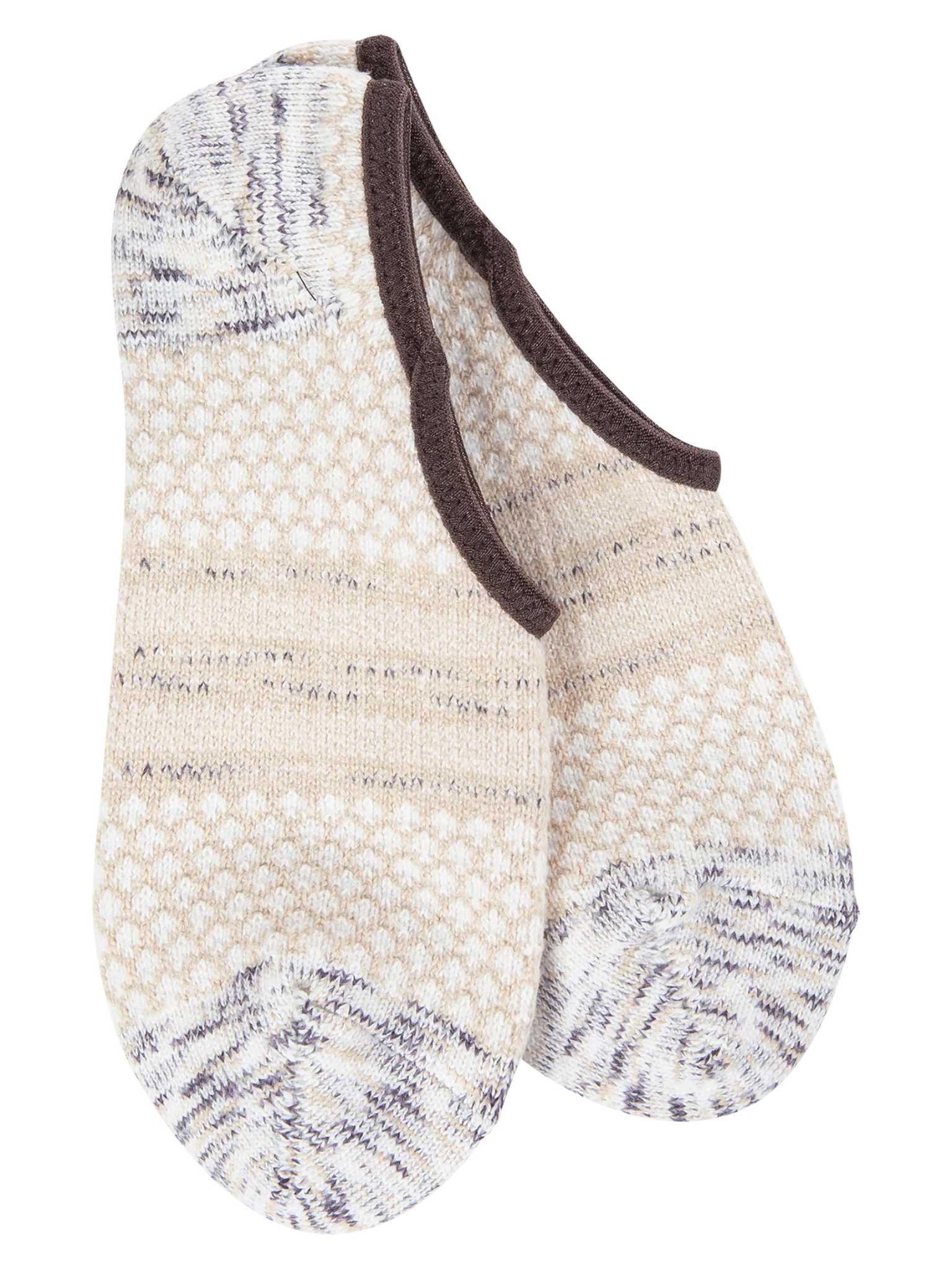 Worlds Softest Weekend Gallery Footsie- Cookie Dough- Multi 118
