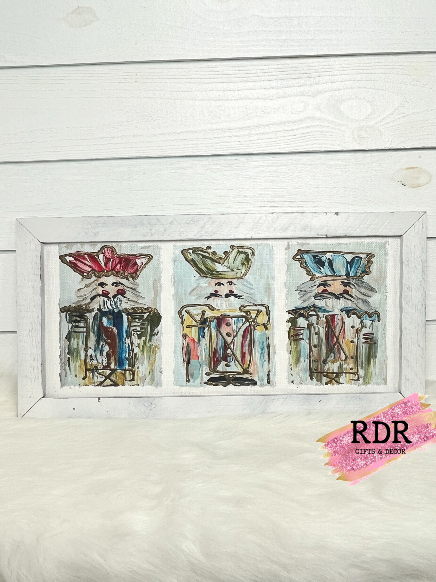 Southern Cotton Mill Christmas Pictures With White Frame