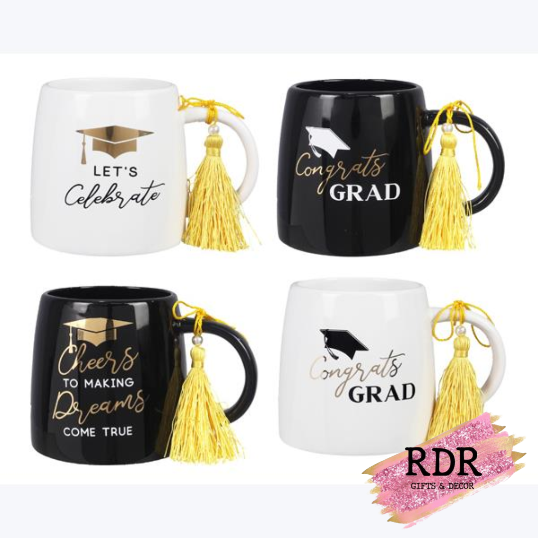 Ceramic Graduation Mug With Tassel