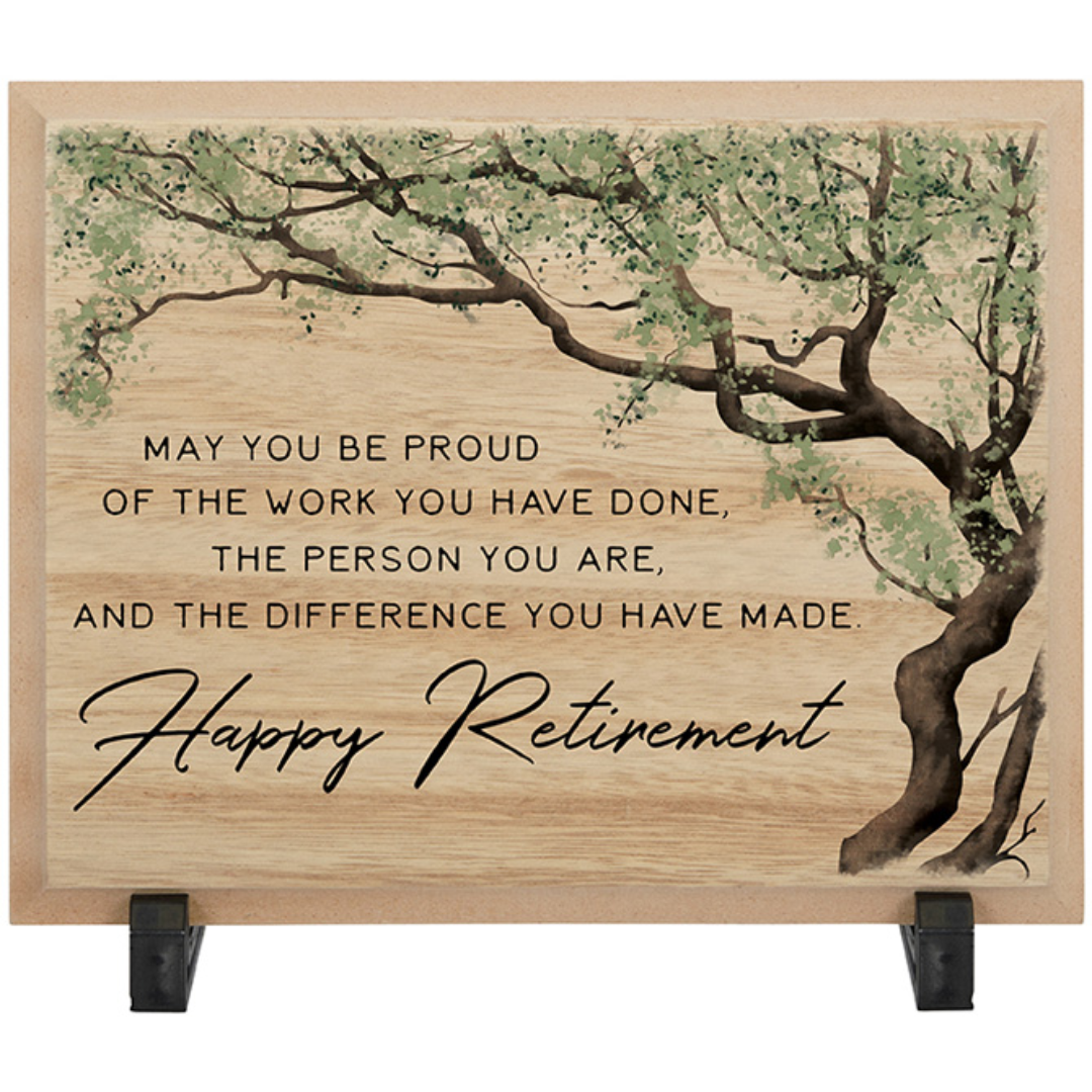 Wooden Table Plaque