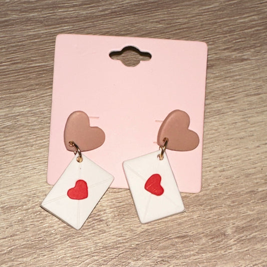 Valentine Love Letter Earrings