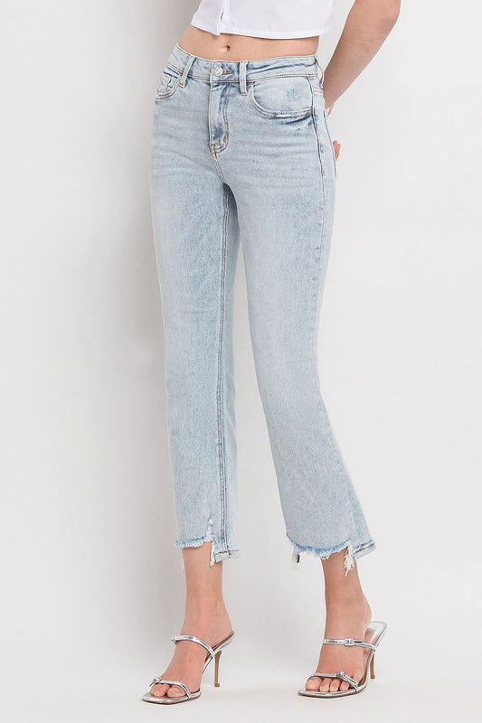 Lovervet Light High Rise Kick Flare Jeans