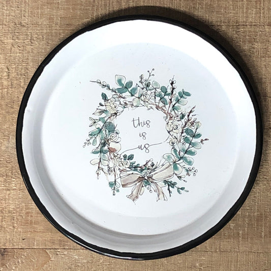 This Is Us Small Enamel Tray