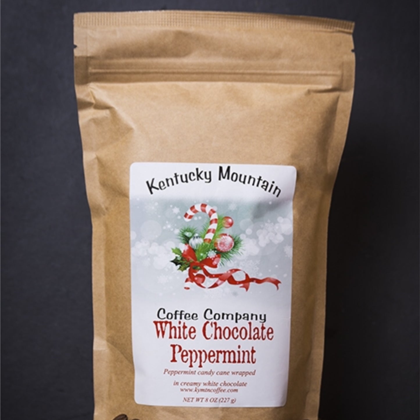 White Chocolate Peppermint Kentucky Mountain Coffee