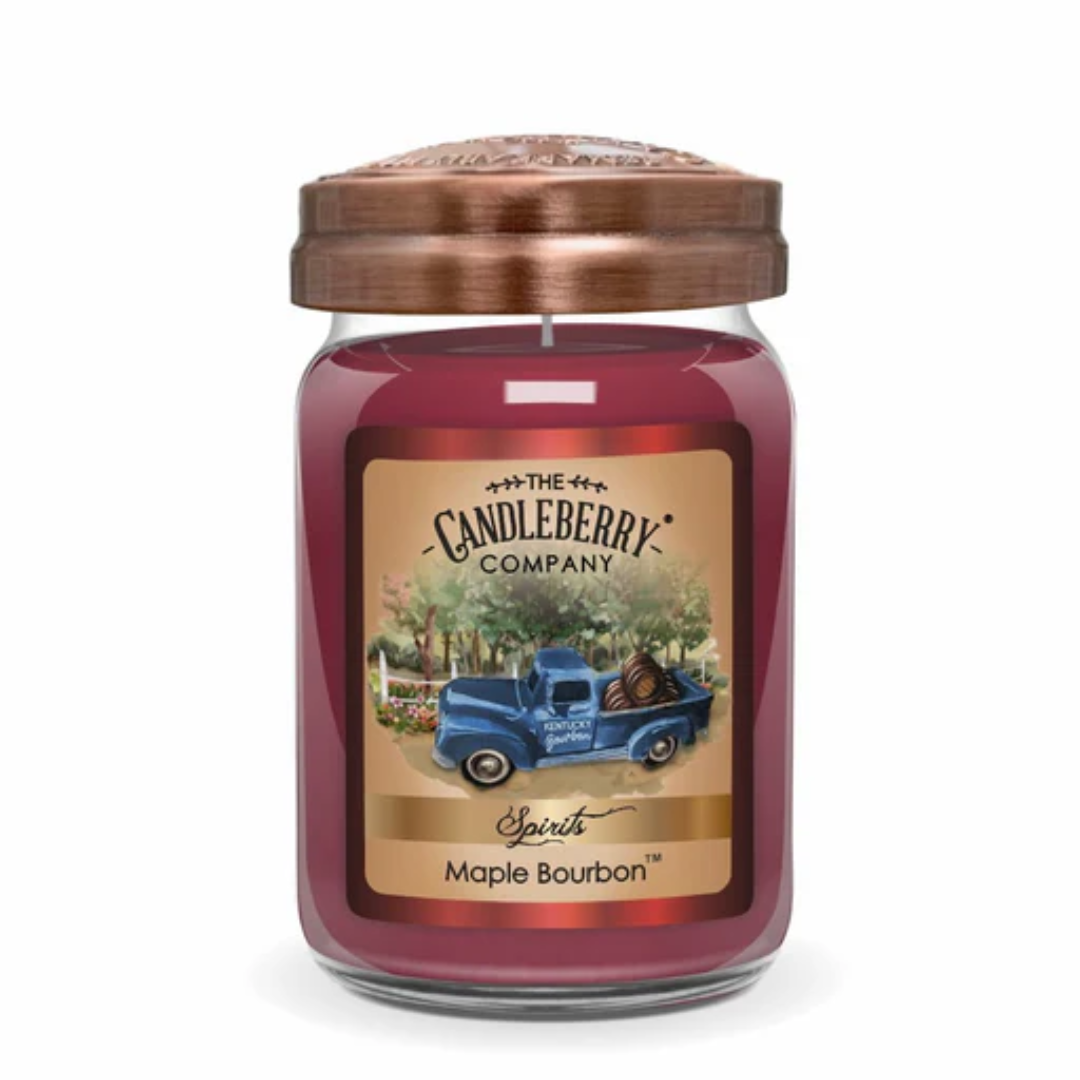 The Candleberry Company- Bourbon Spirits Collection Candles