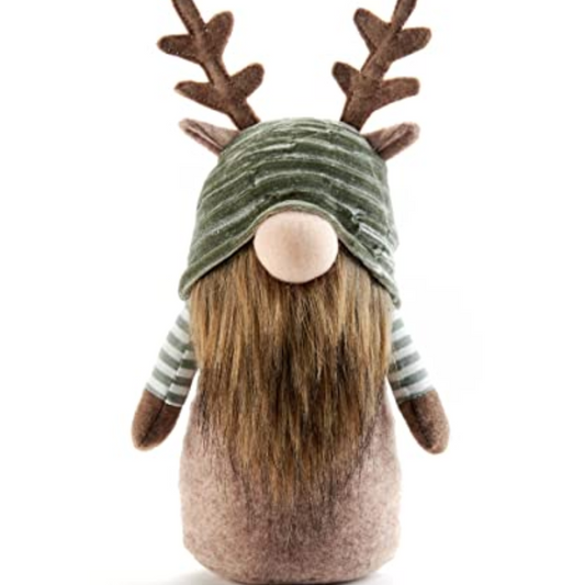 Christmas Gnome with Antlers