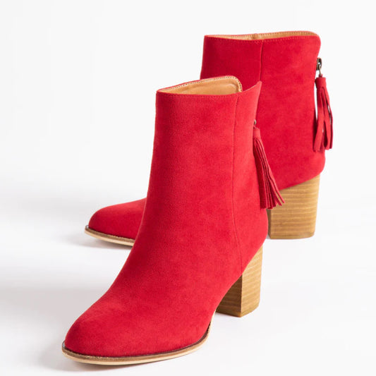 Corkys Boujee Boot- Red