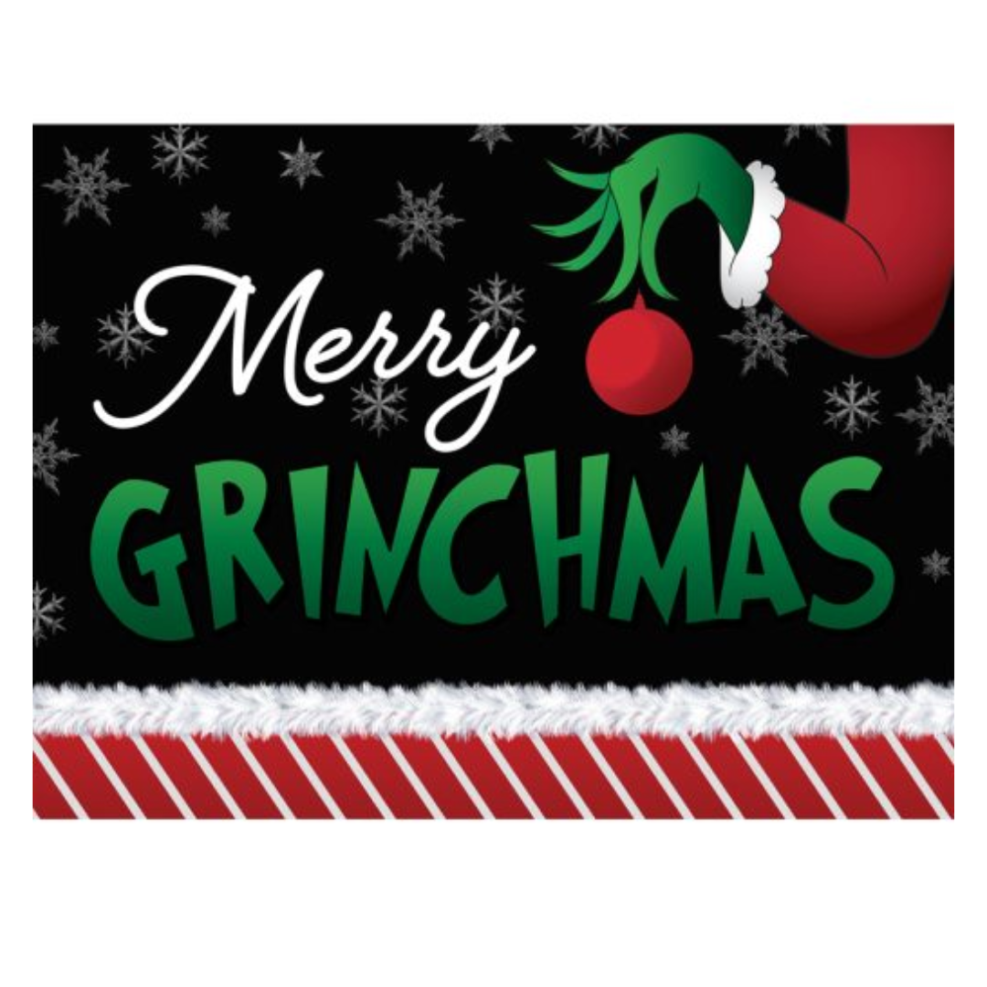 Merry Grinchmas Wooden Wall Decor